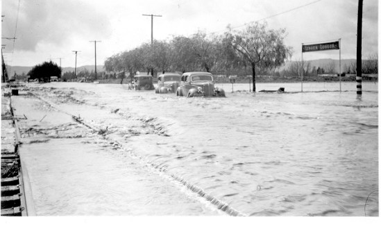 Van Nuys Blvd. 1938 flood