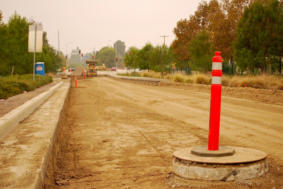 Looking West towards Coldwater Canyon Blvd.