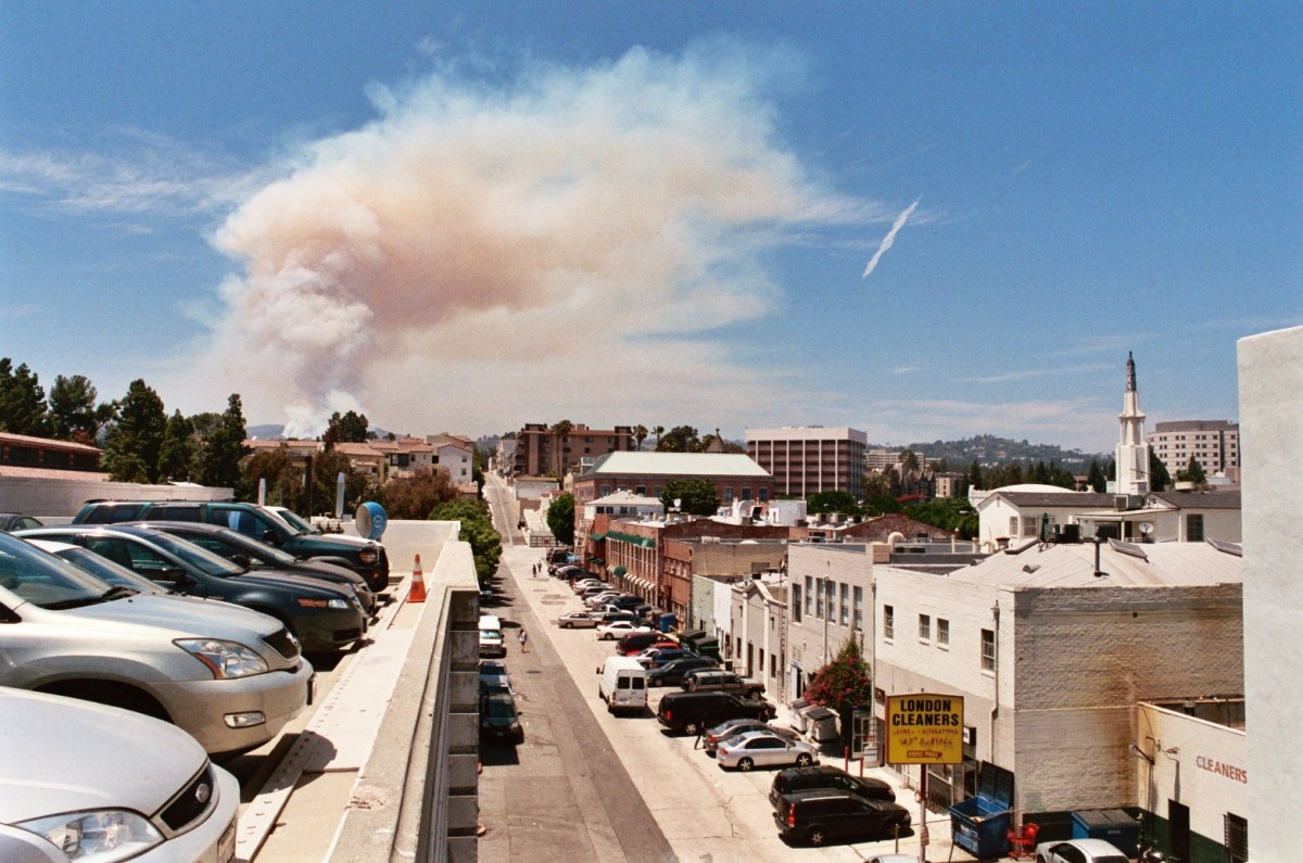 Brush Fire in the Sepulveda Pass