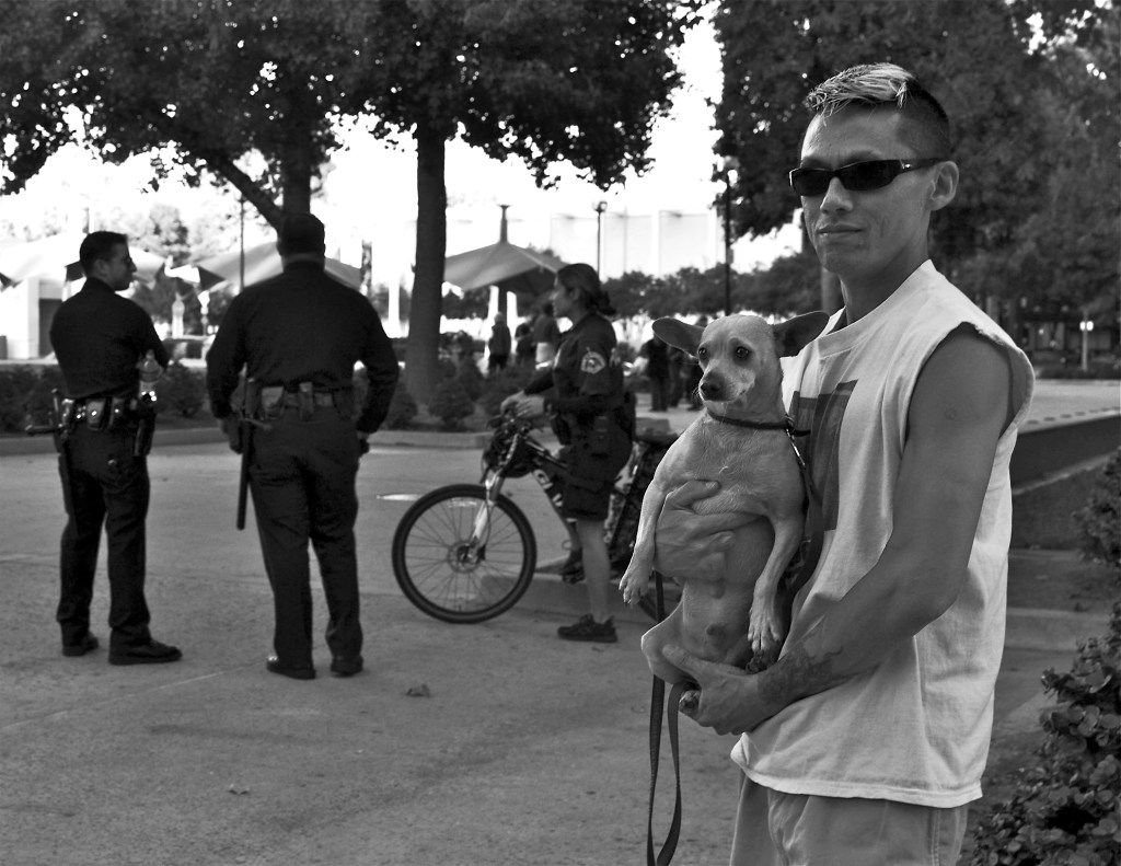 With Man Goo Goo at Occupy Van&nbsp;Nuys