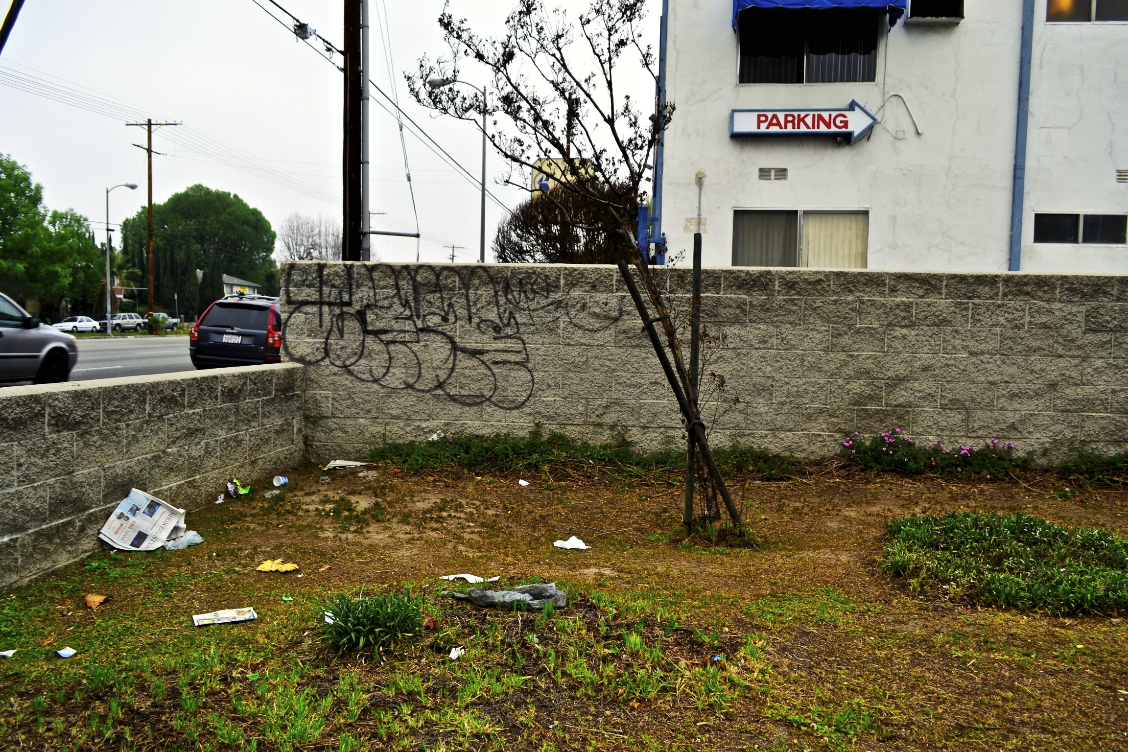 The Voyager Motel, view North