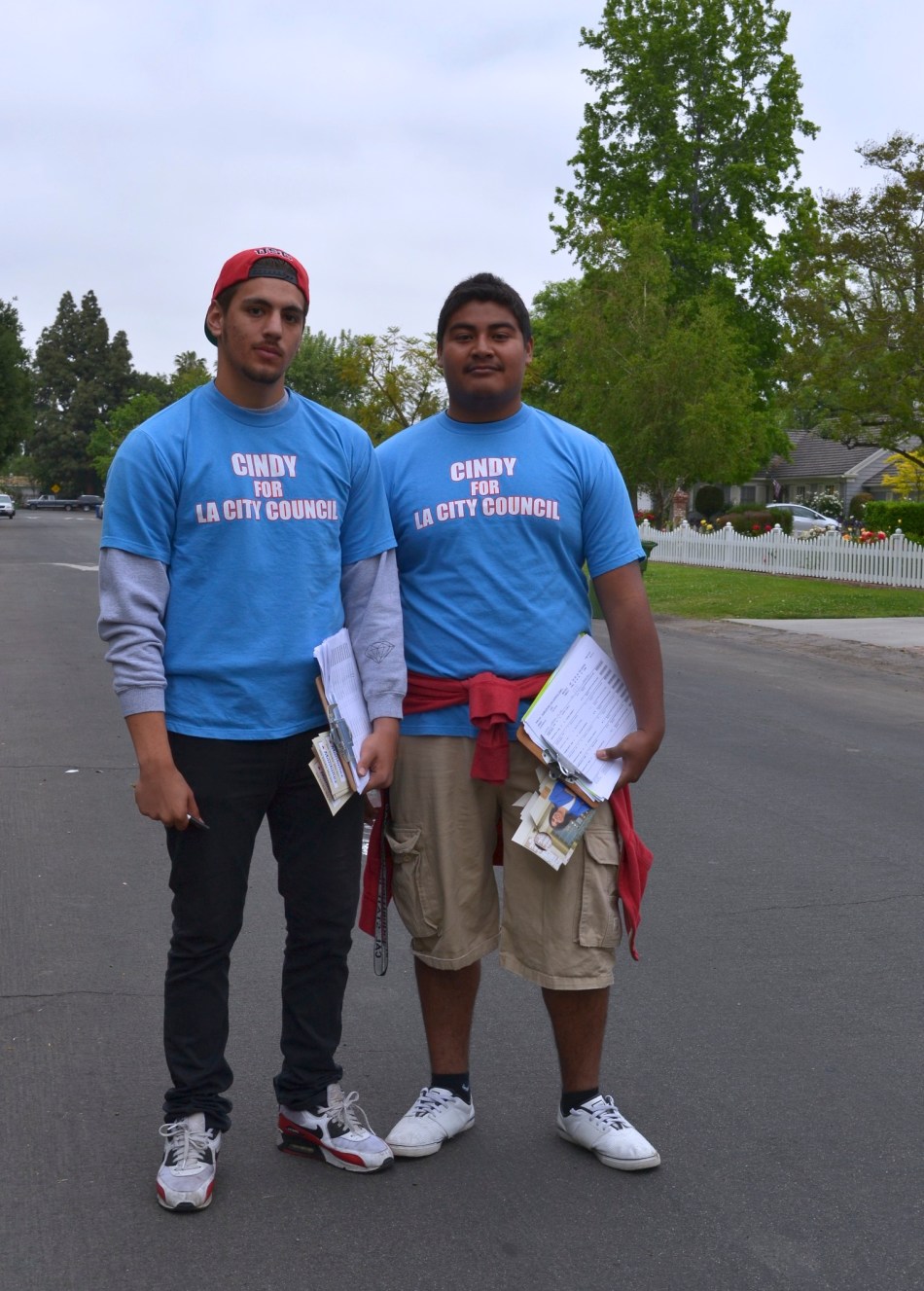 For Cindy Montanez in Van Nuys.