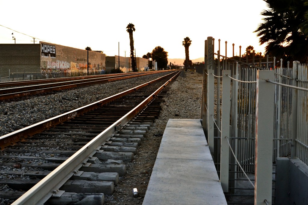 Pedestrian Bridge Near Raymer&nbsp;St.