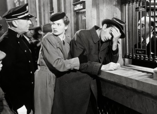 spellbound-1945-alfred-hitchcock-ingrid-bergman-gregory-peck-train-station