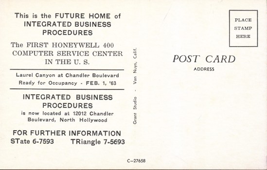 Honeywell Service Center Building Back