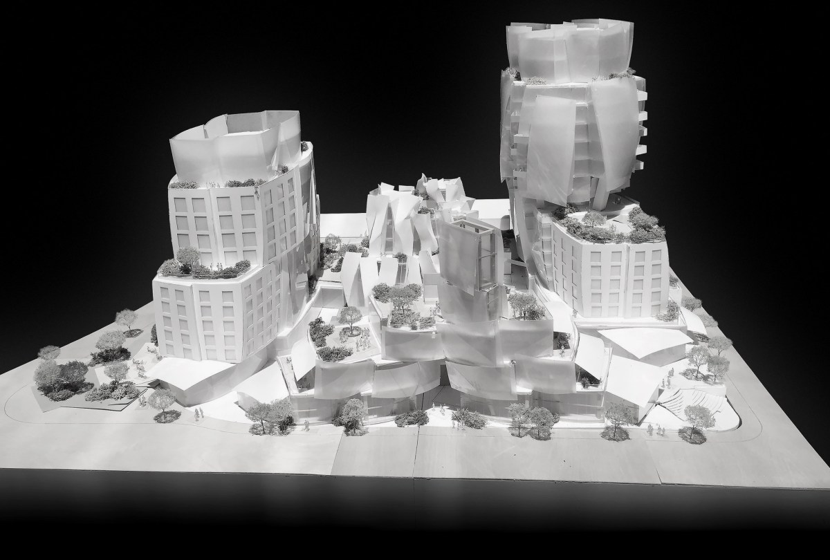 Proposed Frank Gehry design. (LA TIMES)