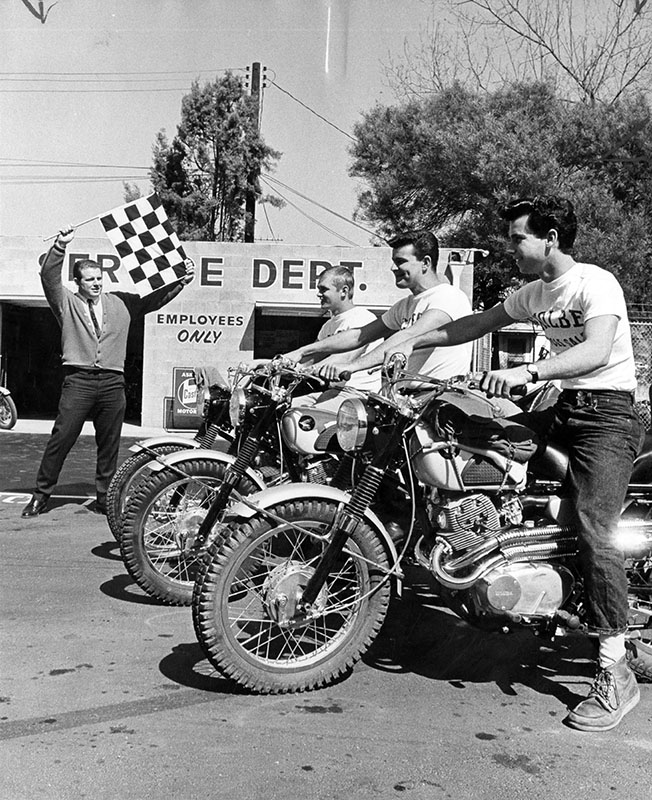 1964: Riding From the SFV to Central America. Without&nbsp;Helmets.