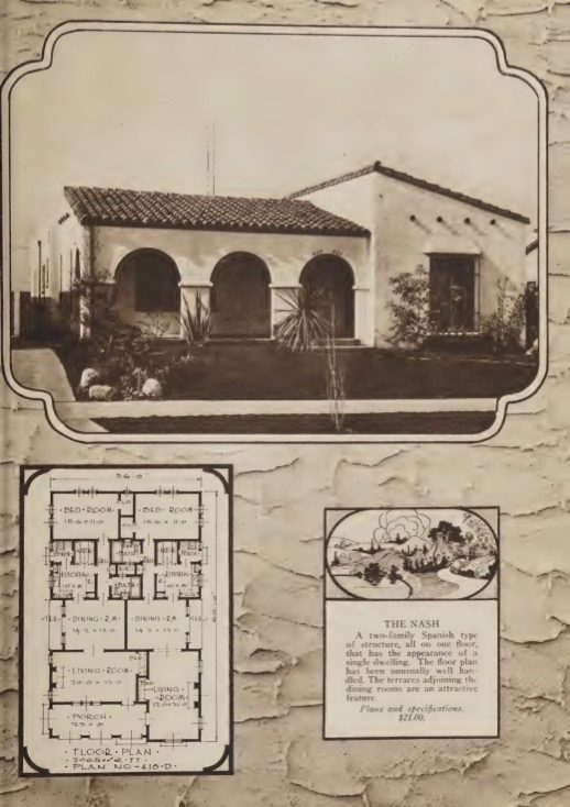 Two Family House Designs: 1928