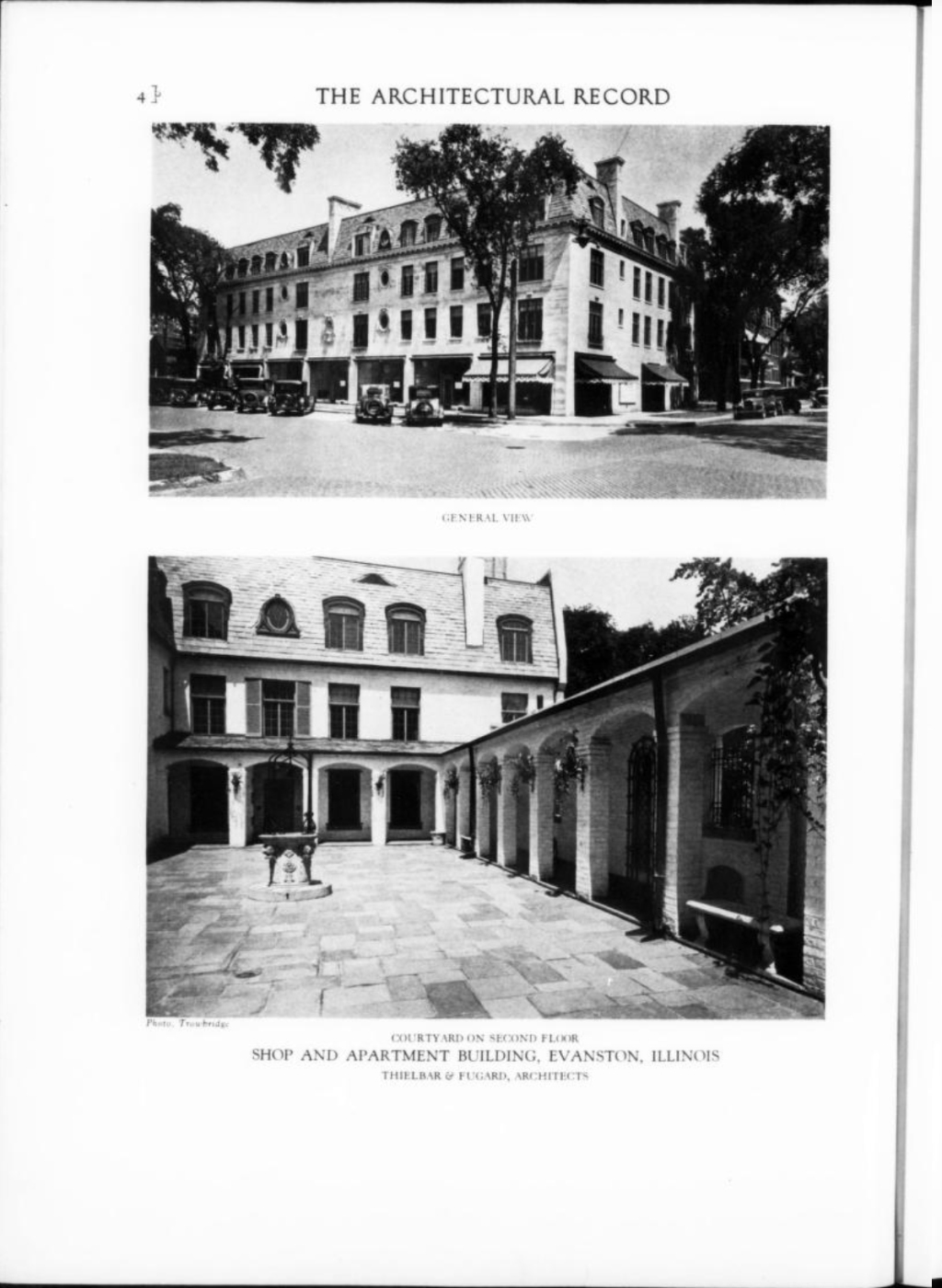 Apartments Over Ground Floor Stores: January&nbsp;1929