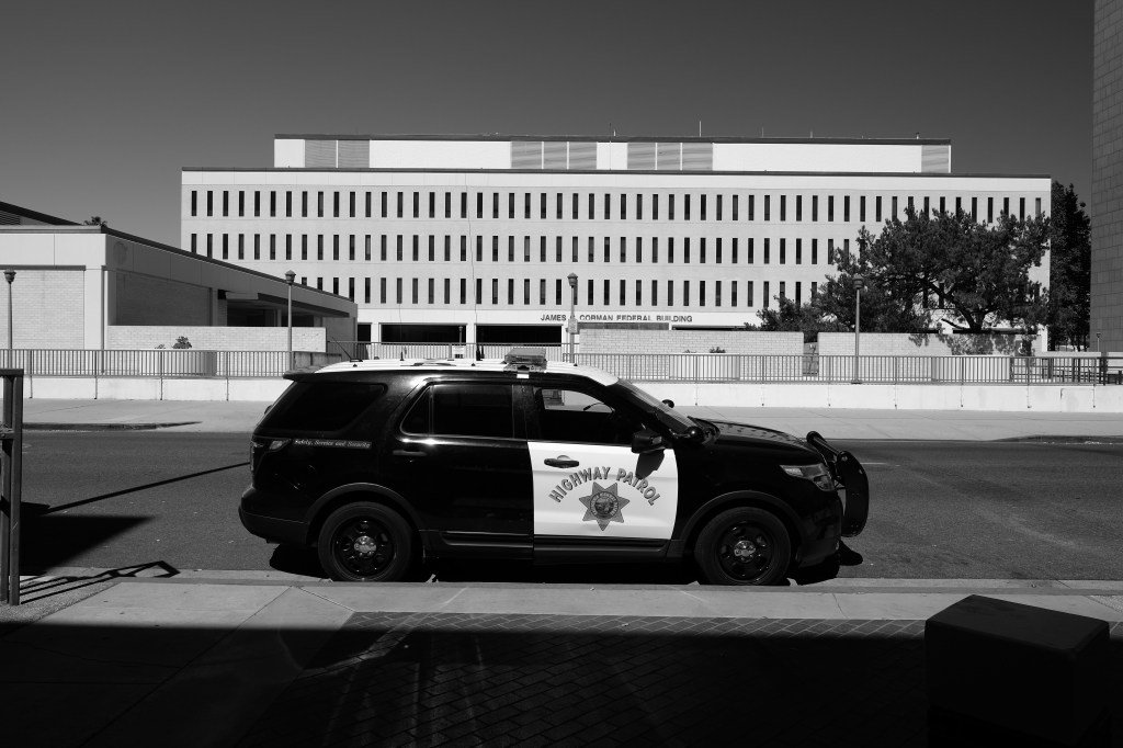 Looking back at the Van Nuys Civic Center in 2016.