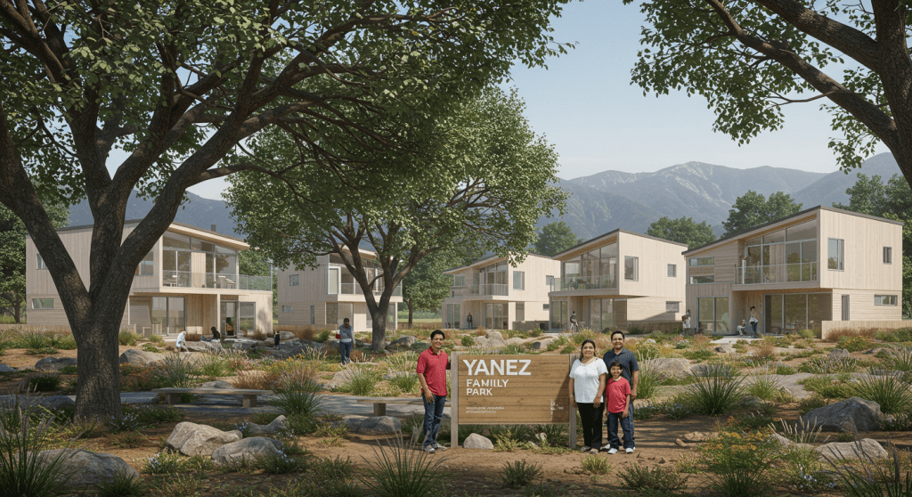 Concepts for Clustered Housing and Park Near Orange Line. Part 2.